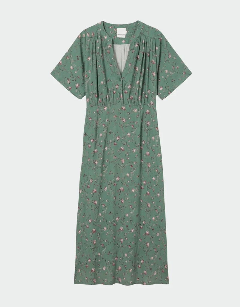 Indi and Cold Tabitha Long Floral Print Dress