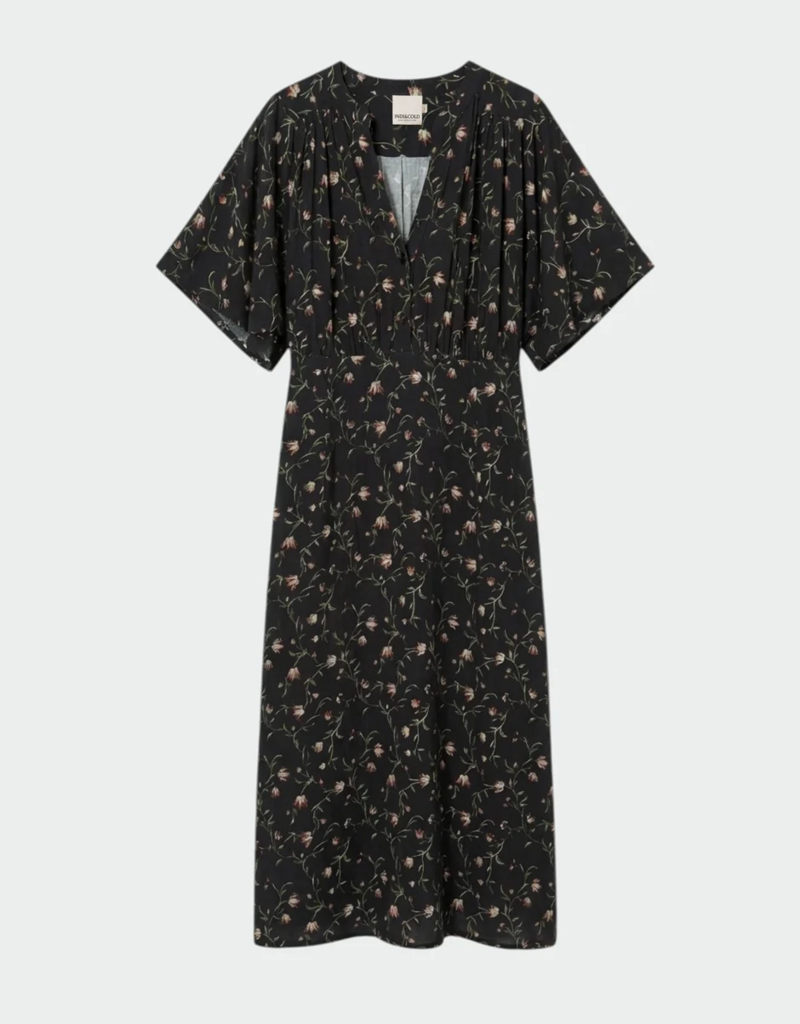 Indi and Cold Tabitha Long Floral Print Dress