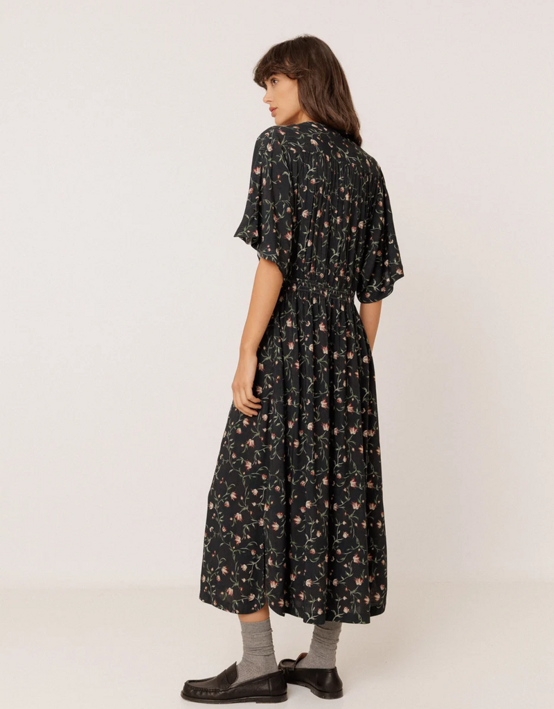Indi and Cold Tabitha Long Floral Print Dress