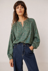 Indi and Cold Tracey Long Sleeve Floral Blouse