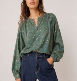 Indi and Cold Tracey Long Sleeve Floral Blouse