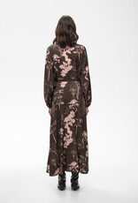 InWear Makenna Wrap Dress in Brown Tree Garden