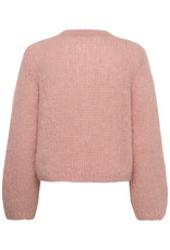 InWear Jetra Mohair Cardigan in Pale Mauve