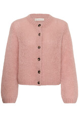 InWear Jetra Mohair Cardigan in Pale Mauve