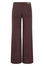 ICHI Ziggy Wide Leg Denim in Coffee Bean