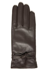 B.Young Vante Leather Glove with Bow Detail