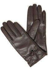 B.Young Vante Leather Glove with Bow Detail