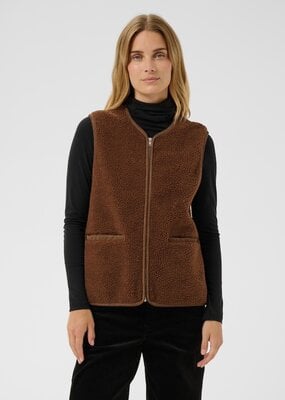Part Two Camelie Teddy Vest