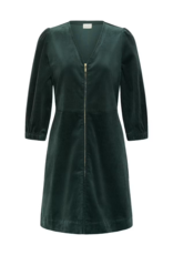 Part Two Corinna Short Corduroy Dress in Green Gables