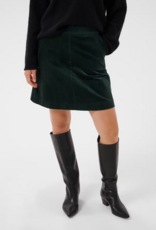 Part Two Lings Corduroy Skirt in Green Gables
