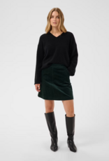 Part Two Lings Corduroy Skirt in Green Gables