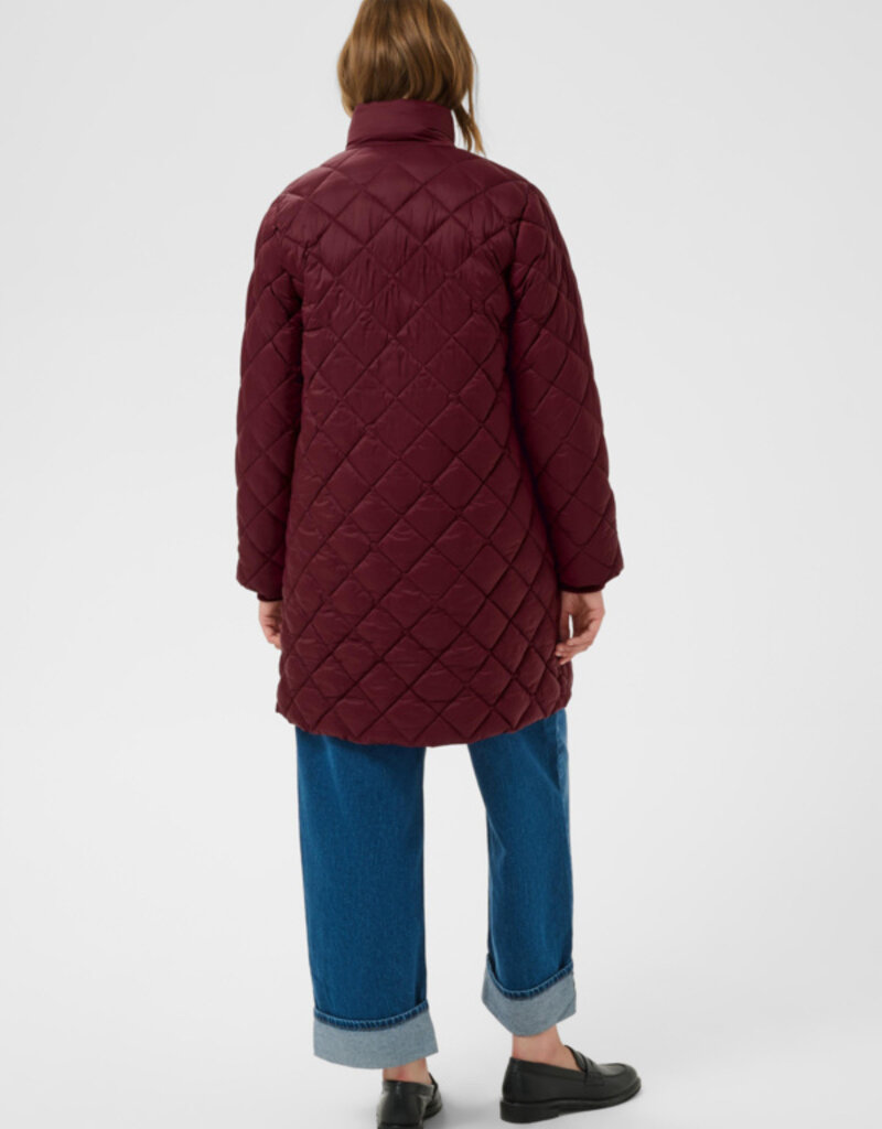 Part Two Olilana Quilted Jacket With Dual-way zip