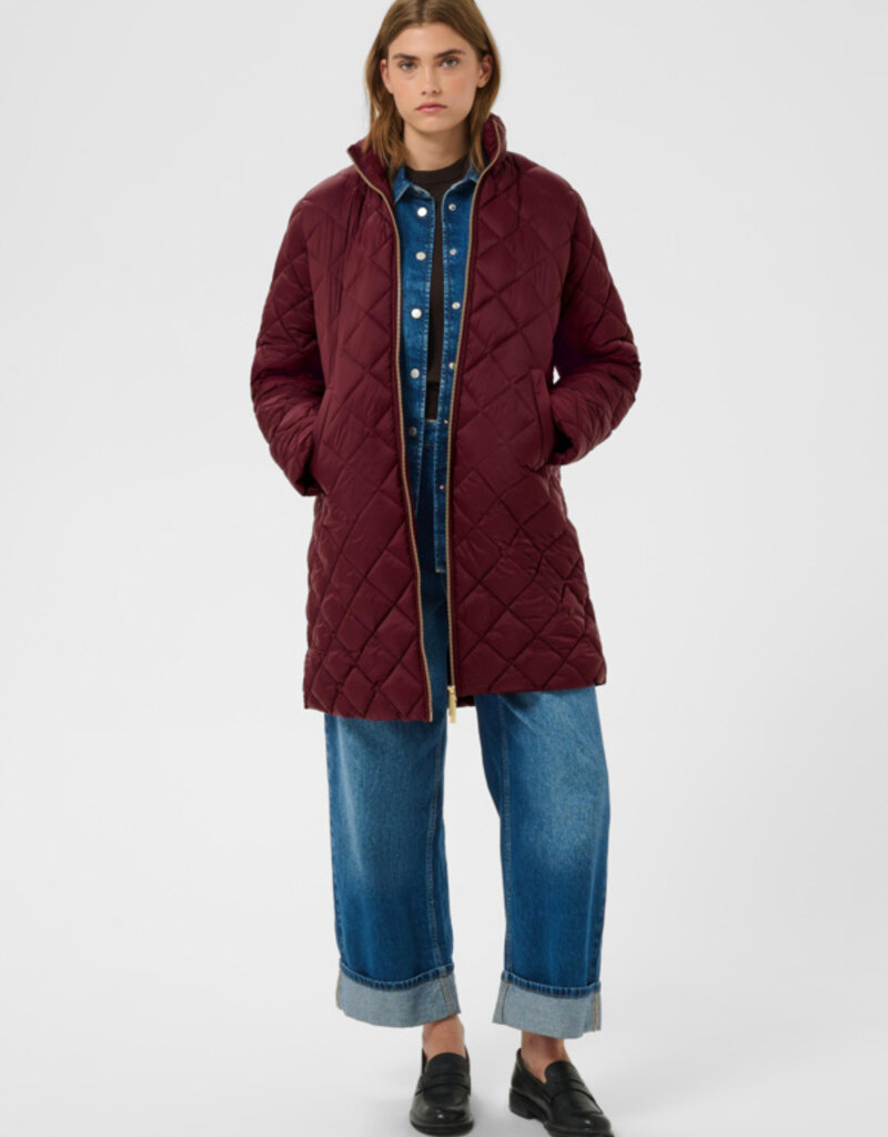 Part Two Olilana Quilted Jacket With Dual-way zip
