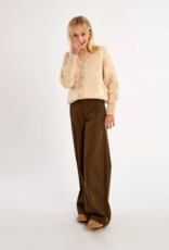 Molly Bracken Kids Bella Bow Kids Cardigan in Beige