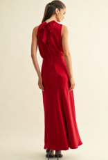 Adelyn Rae *Best Seller* Kate Cowl Drape Asymmetrical Maxi Dress