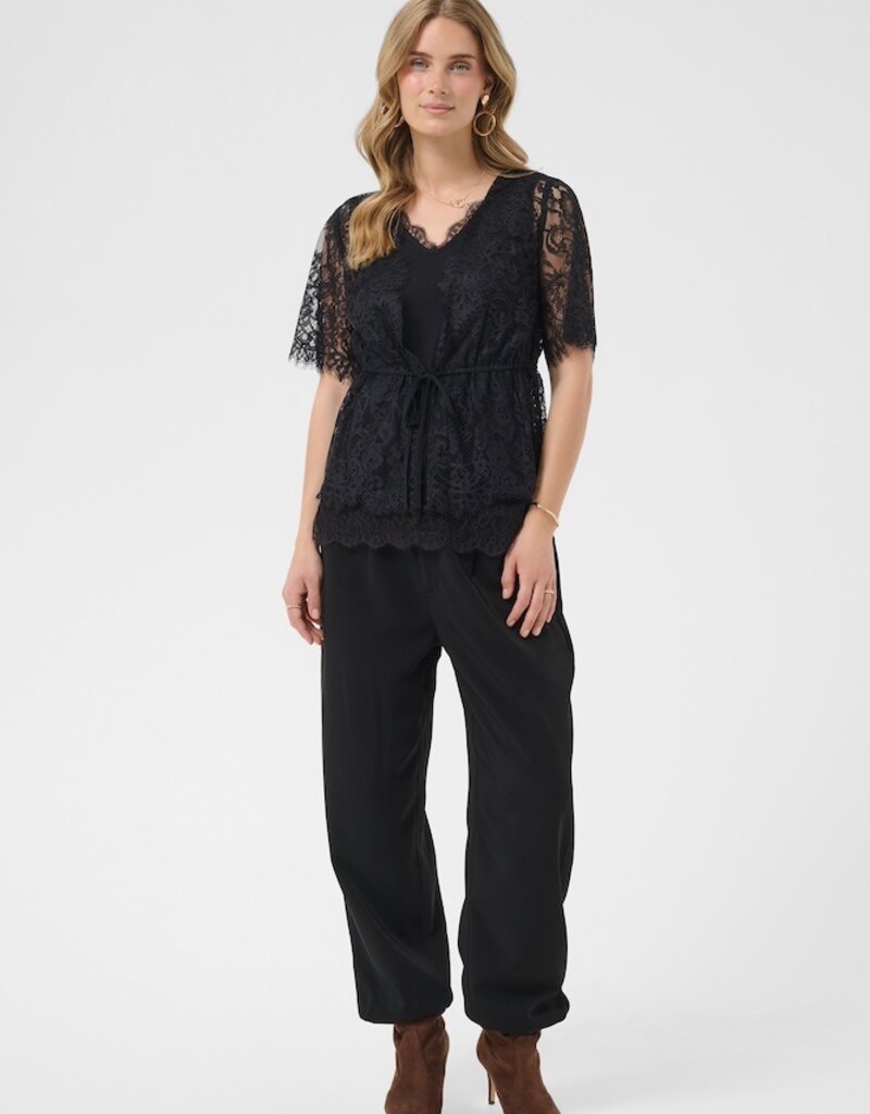 Cream Saffron Lace Blouse