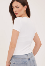 Gentle Fawn Dayna Crew Tee with Piping