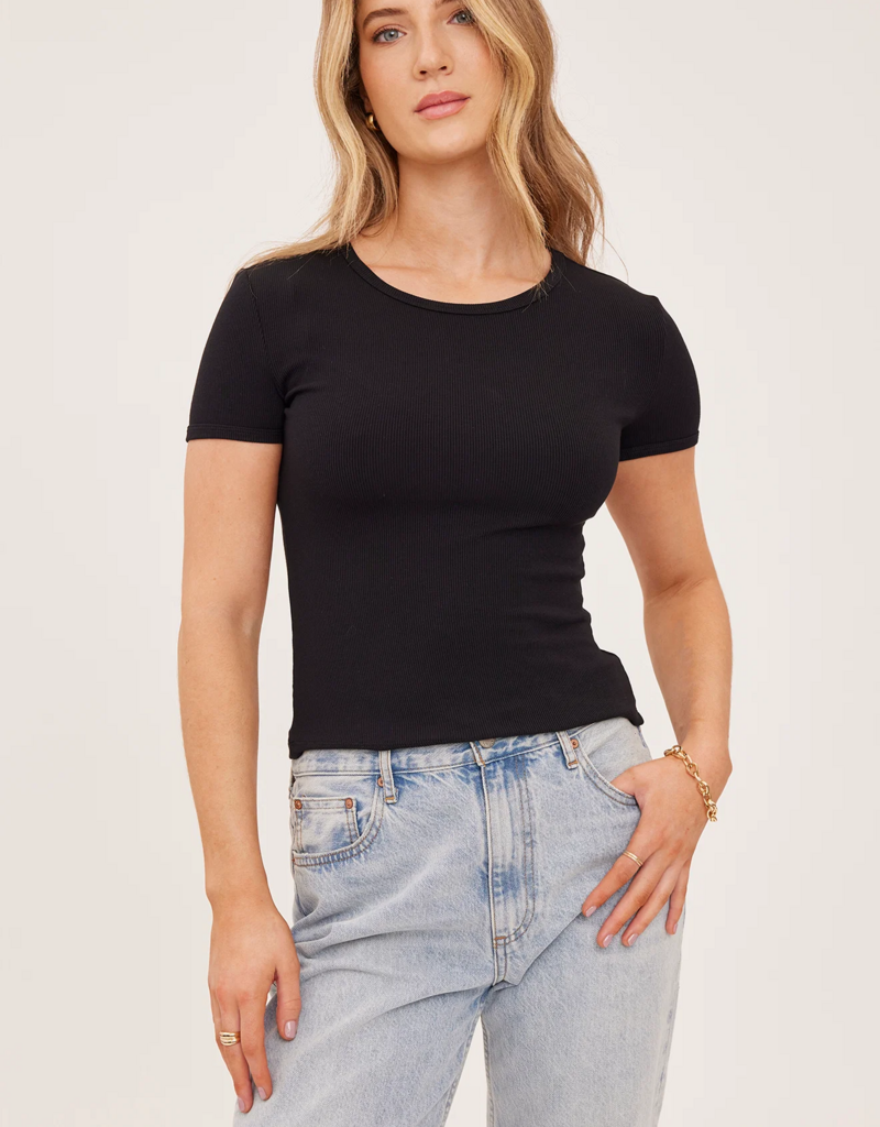 Gentle Fawn Dayna Crew Tee with Piping