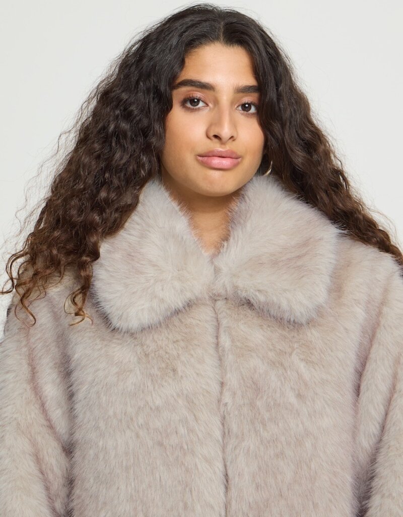 ICHI Hayana Jacket in Pumice Stone Melange