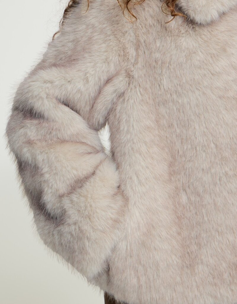 ICHI Hayana Jacket in Pumice Stone Melange