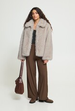 ICHI Hayana Jacket in Pumice Stone Melange