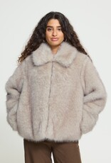 ICHI Hayana Jacket in Pumice Stone Melange