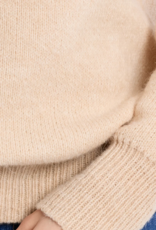 Molly Bracken Kids Berri Bow Kids Pullover in Beige