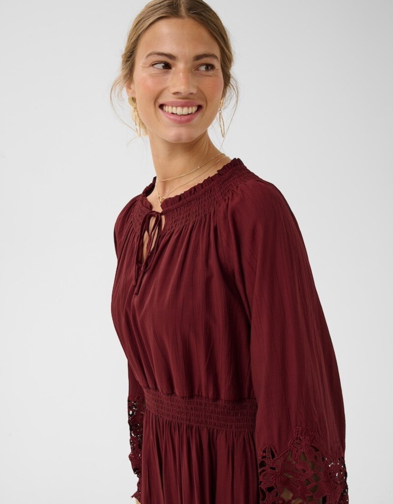 Cream Tina Dress