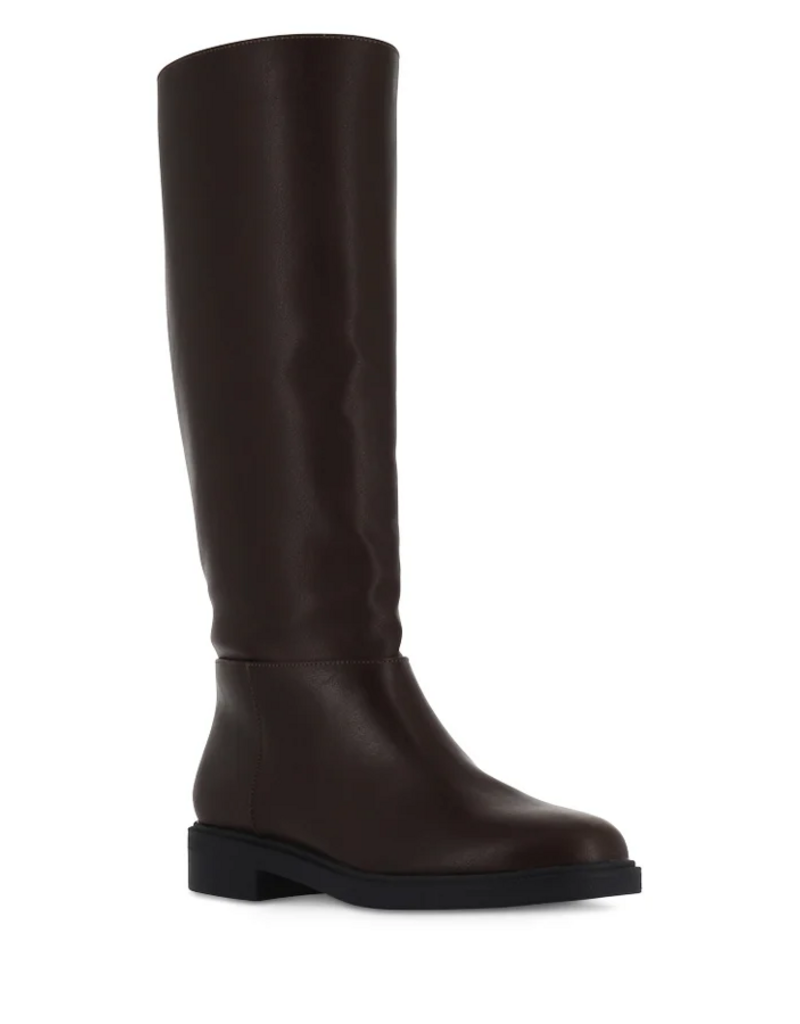 Billini Gwinny Tall Boot in Chocolate Brown