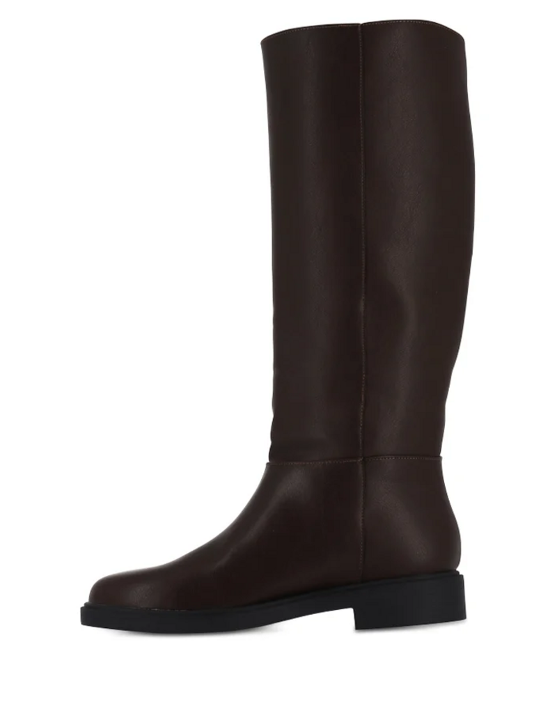 Billini Gwinny Tall Boot in Chocolate Brown