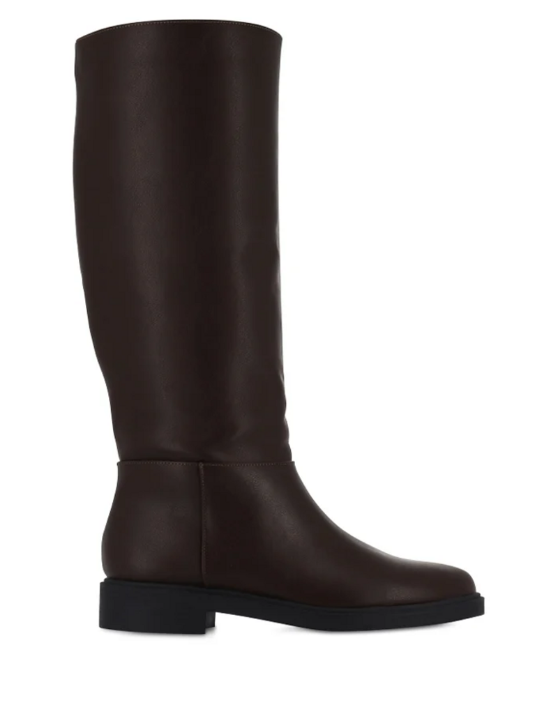 Billini Gwinny Tall Boot in Chocolate Brown