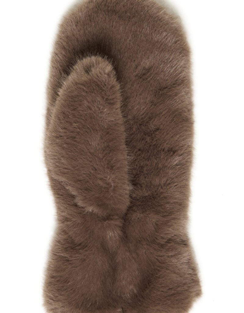 B.Young Wolfie Faux Fur Mitten