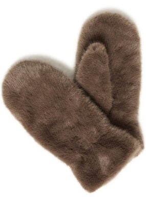 B.Young Wolfie Faux Fur Mitten *More Colours*