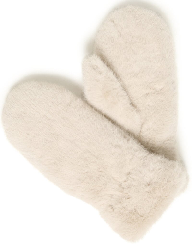 B.Young Wolfie Faux Fur Mitten