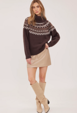 Gentle Fawn Chrissy Pleather Mini Skirt *Two Colours*