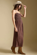 Saltwater Luxe Laken Mini Dress in Mocha