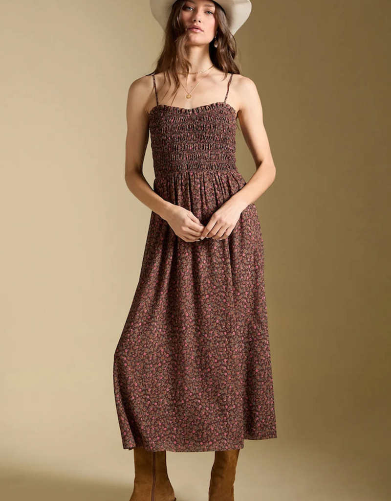 Saltwater Luxe Laken Mini Dress in Mocha