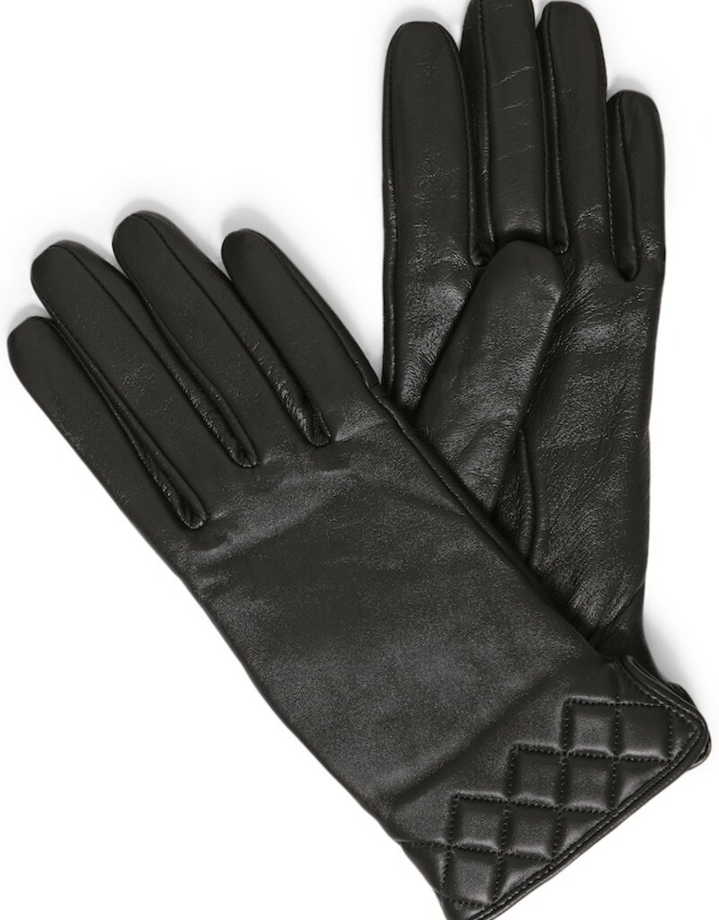 ICHI Evan Sheep Skin Glove in Black