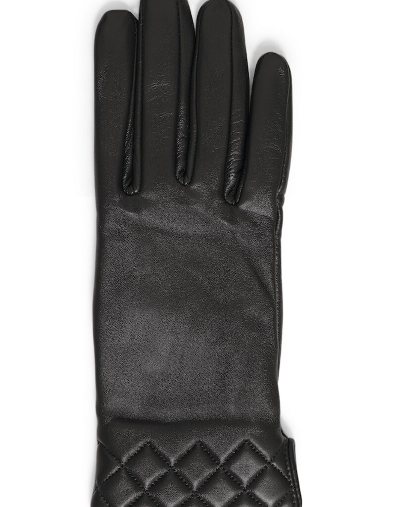 ICHI Evan Sheep Skin Glove in Black
