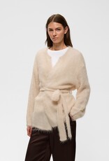 InWear Pello Alpaca Cardigan in Cream Haze
