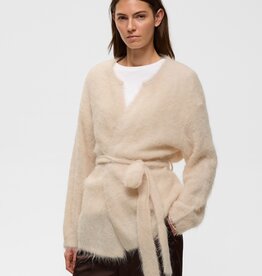 InWear Pello Alpaca Cardigan in Cream Haze