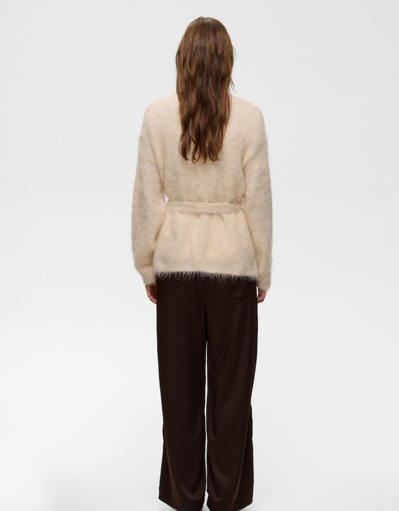 InWear Pello Alpaca Cardigan in Cream Haze