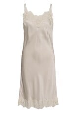 InWear Orah Lace Detail Slip Dress in Cream Haze