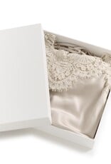 InWear Orah Lace Detail Slip Dress in Cream Haze
