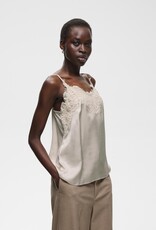 InWear Orah Lace Detail Cami in Cream Haze
