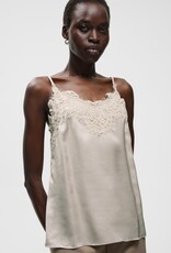 InWear Orah Lace Detail Cami in Cream Haze