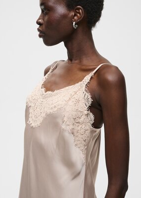 InWear Orah Lace Detail Cami in Cream Haze