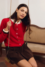 Molly Bracken Emmie Mini Skort in Chocolate