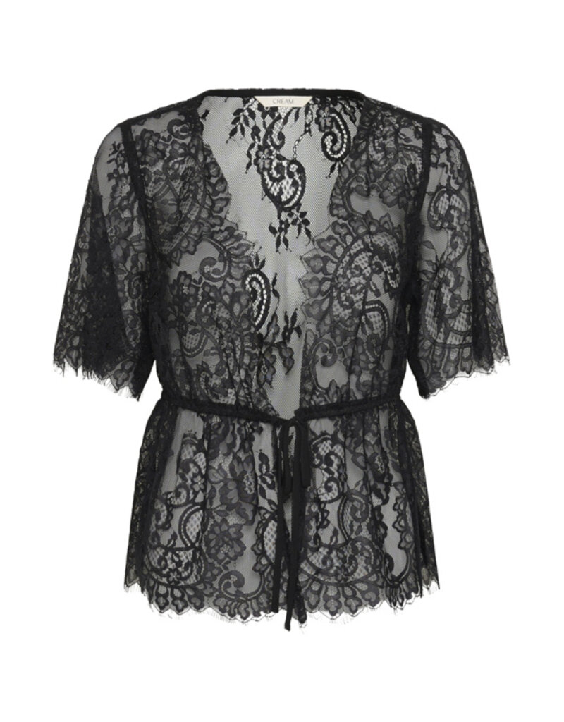 Cream Saffron Lace Blouse