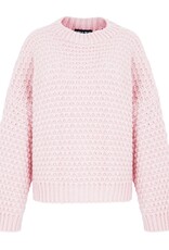 Cara and the Sky Darwin Oversized Chunky Knit Jumper in Pink